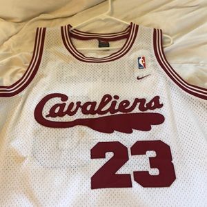 Lebron James Cleveland Cavaliers Retro Jersey - Authentic